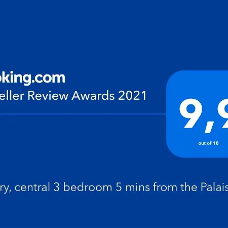 Luxury, 3 Bedroom, 3 Bathrooms 5 Mins From The Palais 410 Cannes